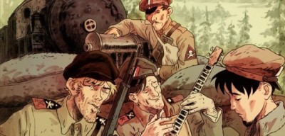Francouzský komiks nasedl do vlaku československých legií